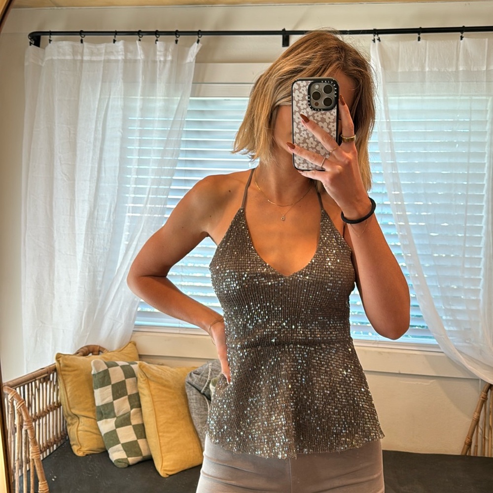 Sparkly top